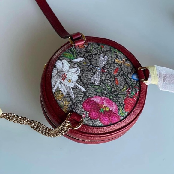 Authentic Gucci mini Ophidia Round Backpack - Picture 2 of 7